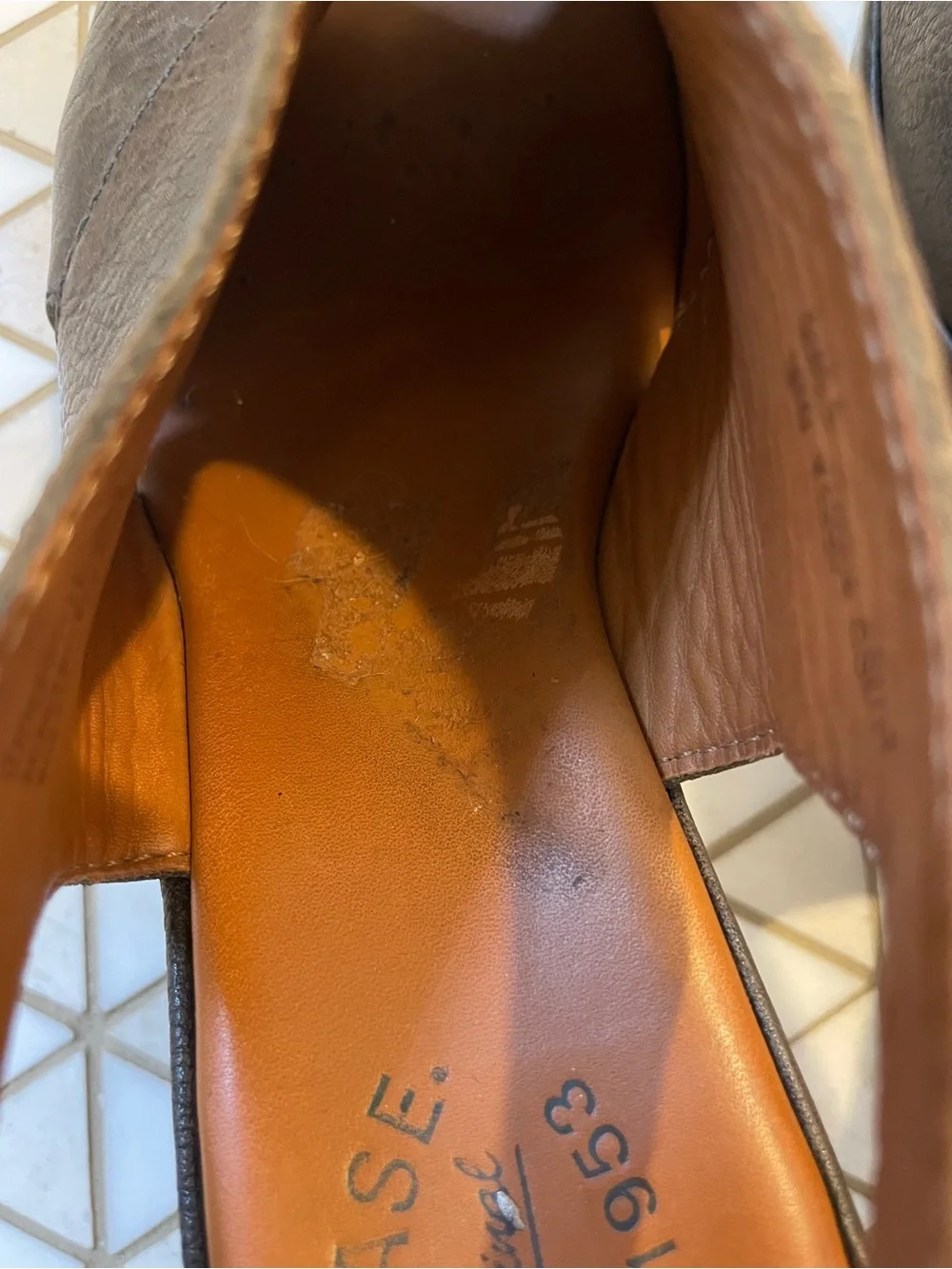Kork-Ease Pebble Leather Platform Sandals Slingback Heels Women’s Size 9/40.5